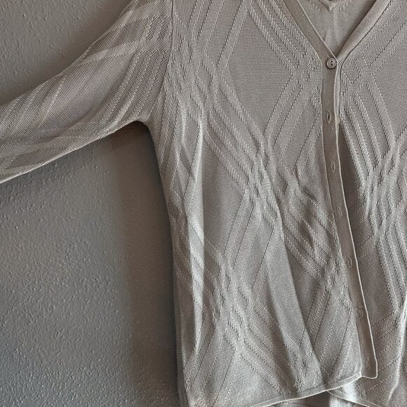 Neiman Marcus Vintage sweater shirt combination - Picture 4 of 5